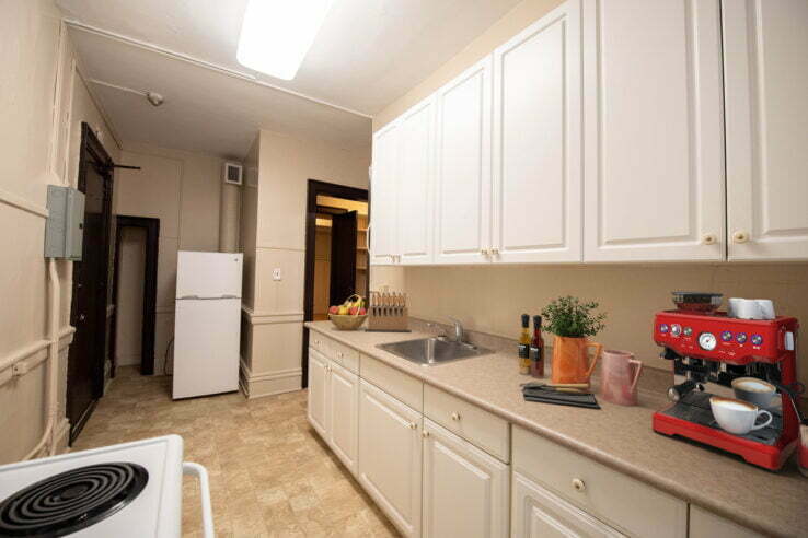 bedroom in a 3 bedroom unit at Roslyn Square in Winnipeg, Manitoba