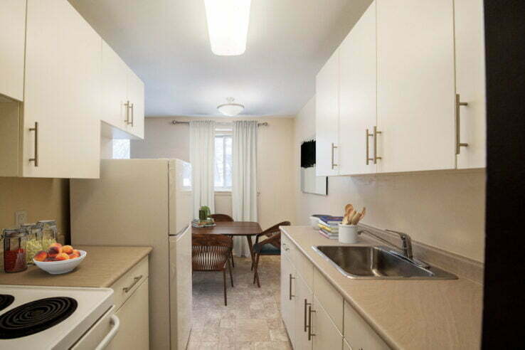 bedroom in a 2 bedroom unit at Stanley Grove in Winnipeg, Manitoba